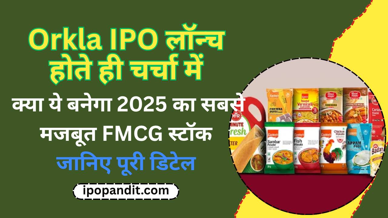 Orkla IPO लॉन्च होते ही चर्चा में! क्या ये बनेगा 2025 का सबसे मजबूत FMCG स्टॉक